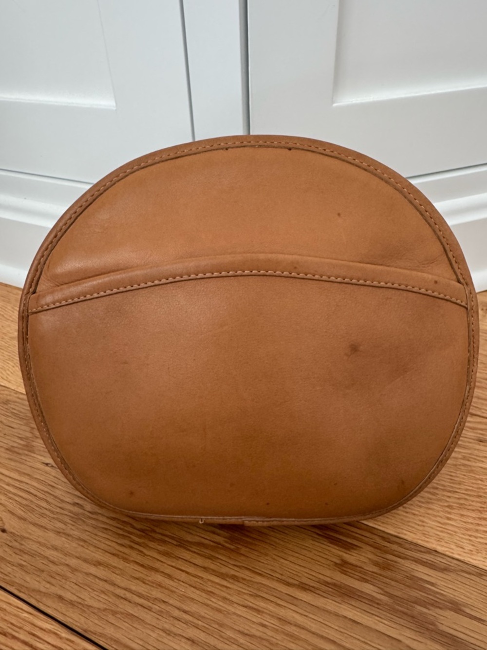 Vintage Coach Chester Leather Canteen Bag 9901 Tabac Brown USA